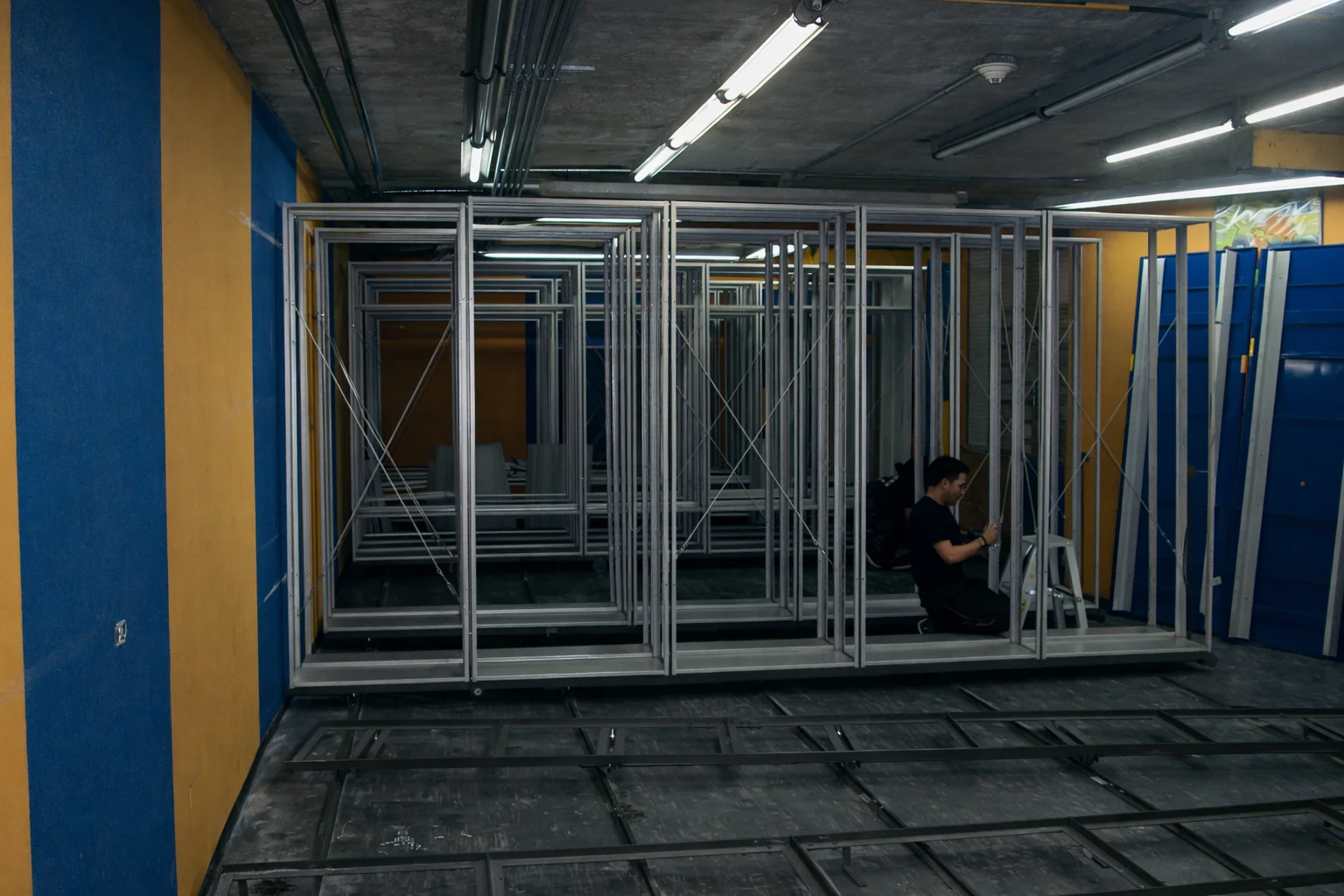 Proceso de instalación de archivo rodante institucional en Bogotá